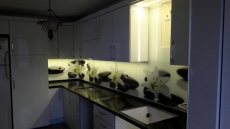 Başakşehir UV baskı cam panel üzerine